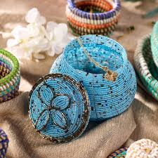 Beaded Pots